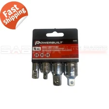 NEW Powerbuilt 4 Pc. Socket Adapter Set - 640848