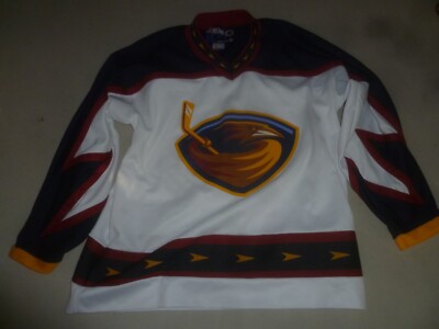 CCM NHL WHITE ATLANTA THRASHERS JERSEY SIZE XL VINTAGE 90S MENS HOCKEY  CANADA
