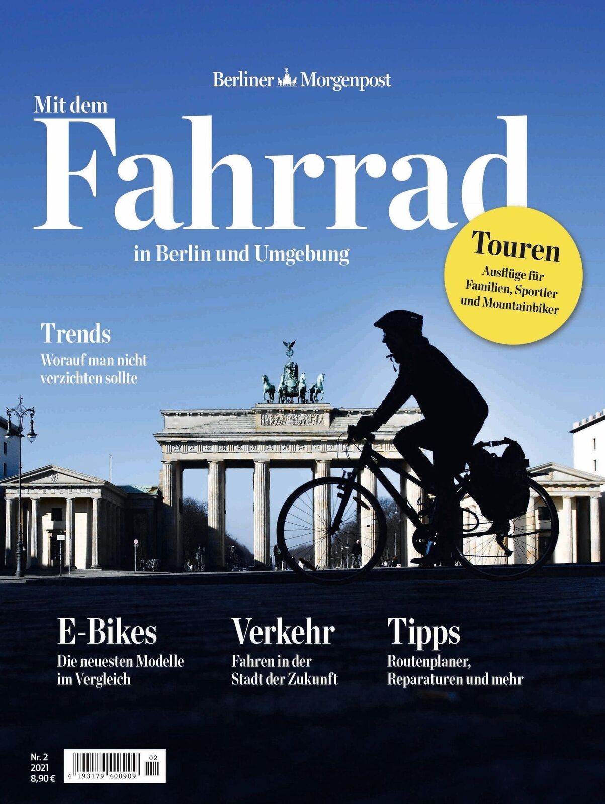 Thumbnail - Mit Dem Fahrrad In Berlin Und Umgebung | Taschenbuch | 108 S. |