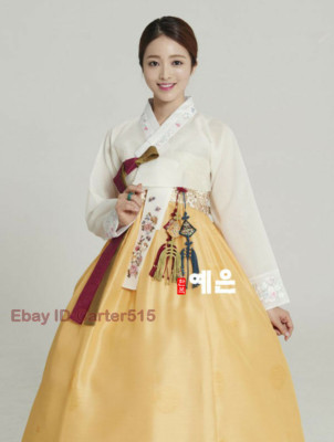 2023 hanbok dress custom-made Korean modern women hanbok high waist top