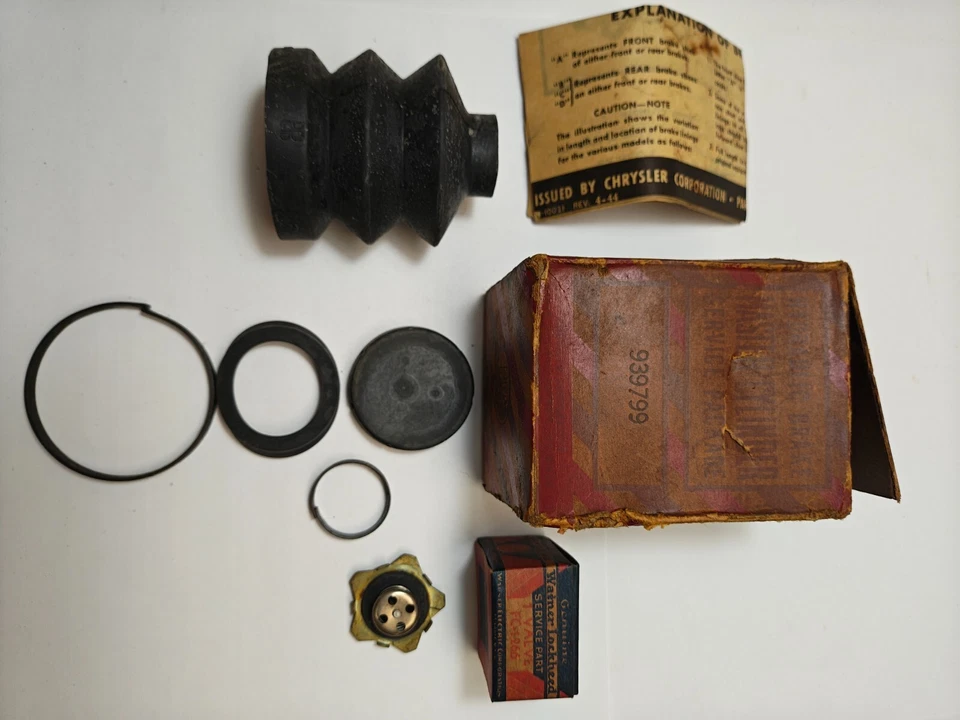 1936 - 1940 道奇卡车制动主缸套件 939799 NOS。 — 第 2/4 张图片