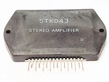 STK043  "Original" SANYO  16P SIP IC  1 pc