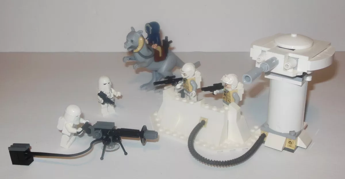 Lego Star Wars Echo Base Hoth 7749 Complete Retired set Instructions No box
