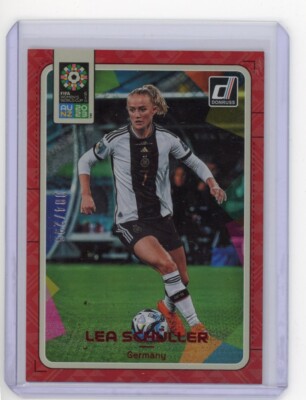 2023 Donruss FIFA Women s World Cup Lea Schuller Red Parallel #/299