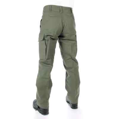 German Bundeswehr Moleskin Gray Military Pants Trousers Army Olive