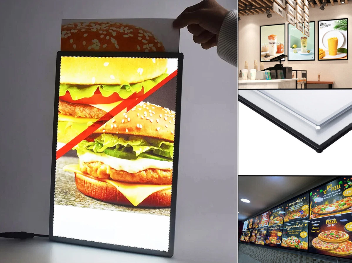 Slim Led Light Box Sign Shelly Lighting