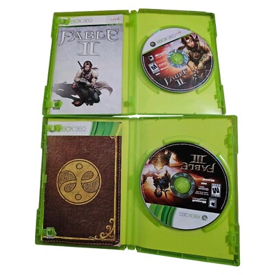 Fable II & III Limited Collector's Edition (XBOX 360) Missing