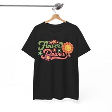 Flower power T-Shirt | Spiritual Hippie Universe Tee | Astrology Shirt