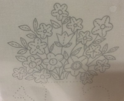 Kit Crewel vintage papillons par Caron / poinçon de 1977