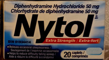 Nytol Caplets Extra Strength - 1 box - 20 caplets - Expire June 2026