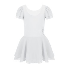 Girls Skating Competition Ice Skating Dress Ballet Dance Leotard Skirt Costume