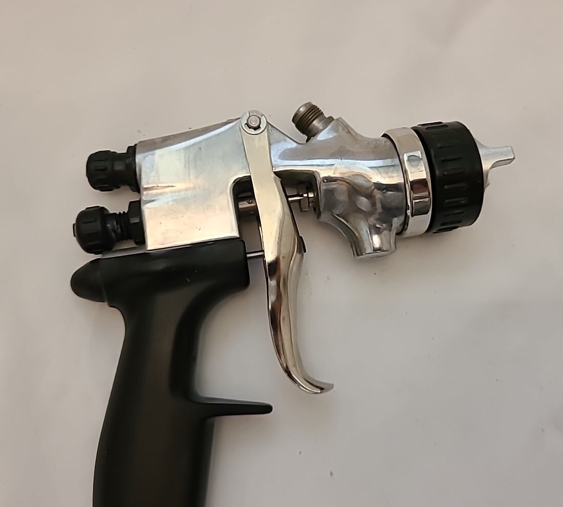Craftsman By DeVilbiss FLG HVLP Gravity Paint Spray Gun w/No.3 Tip 1.5 Tip Used