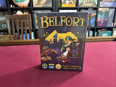 belfort board game anniversary edition with upgrade token and Expansions