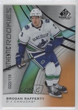 2019 SP Game Used Edition Orange Rainbow /118 Brogan Rafferty #178 Rookie RC 8tn