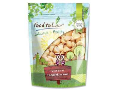 Macadamia Nut Halves and Pieces   Kosher, Raw, Vegan   by Food to Live