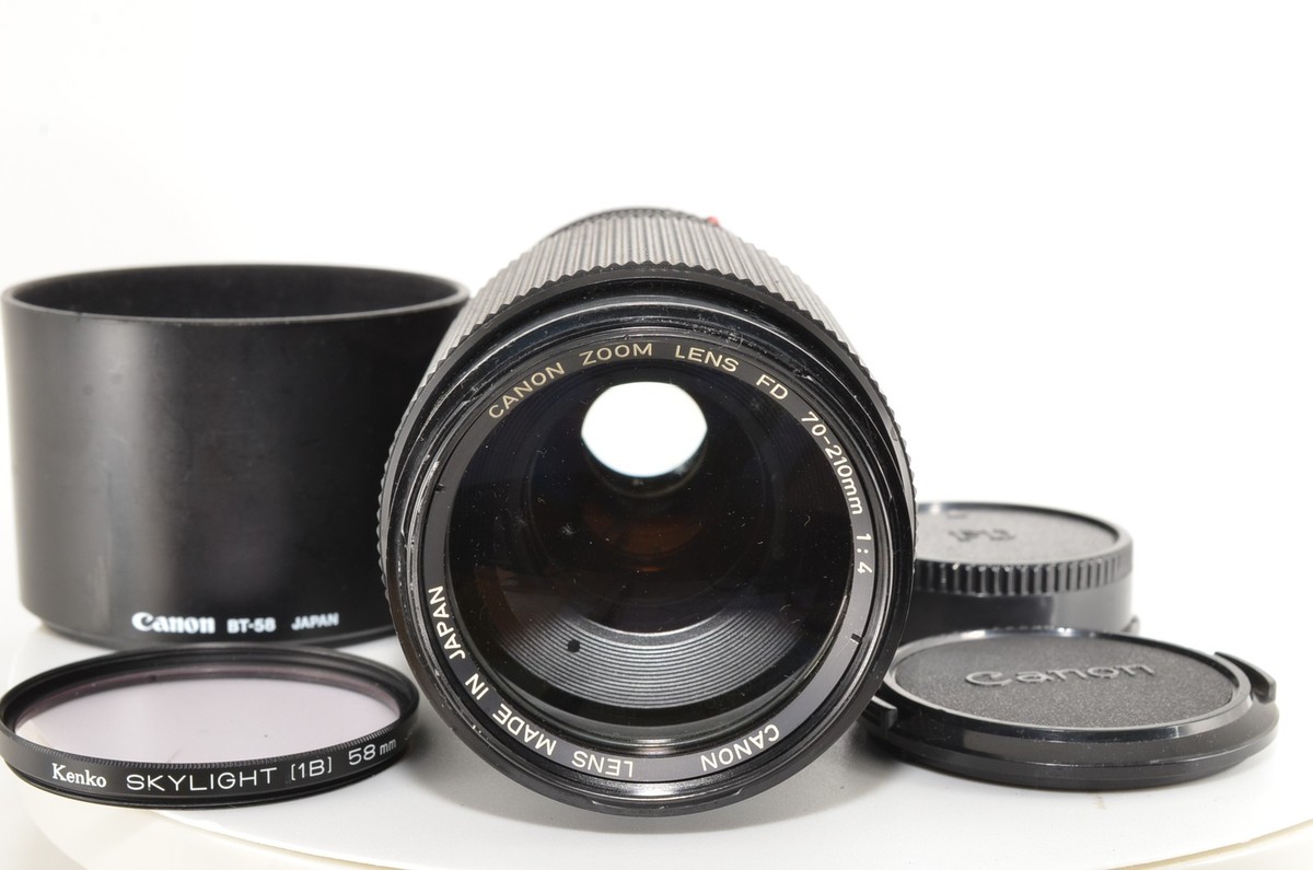 EXCELLENT Canon ZOOM LENS FD 70-210mm f4 MF from JAPAN #2811 | eBay