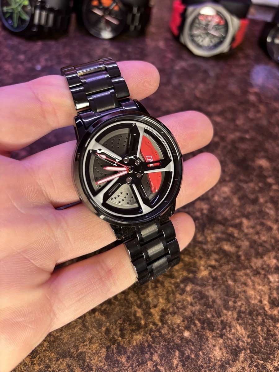 RS7 spinning wheel watch | eBay