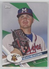 2017 Topps Pro Debut Green 74/99 Sean Newcomb #156 3rt