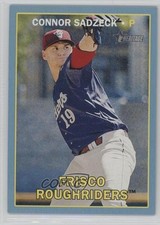 2016 Topps Heritage Minor League Edition Blue 17/99 Connor Sadzeck #162 4k8