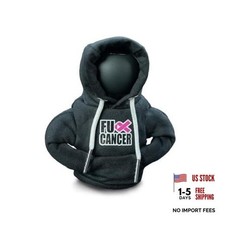 Shift Knob Cover, Mini Gear Shift Hoodie, Fxck Cancer Pink