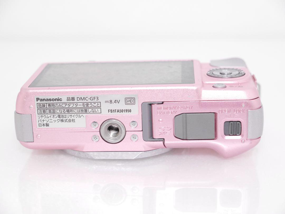 Panasonic DMC-GF3 ピンク Panasonic Lumix DMC-GF3 Fairy Pink Mirrorless digital Camera