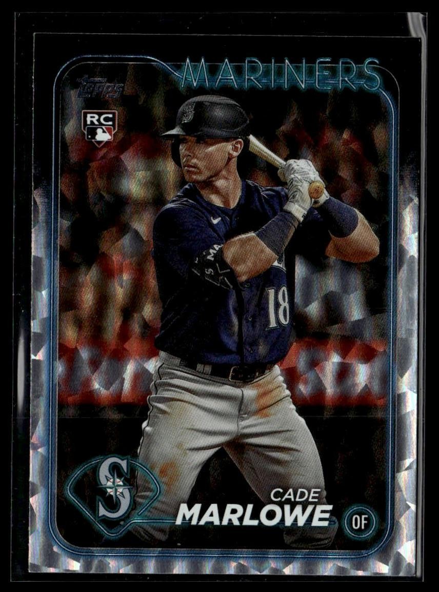 2024 Topps Chrome #266 Cade Marlowe Prism Refractors