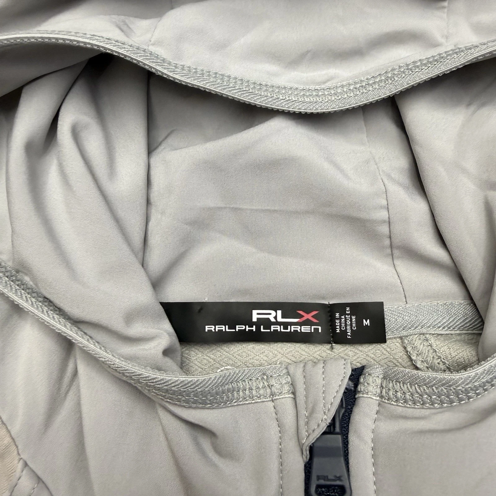 Ralph Lauren RLX Performance Hybrid Half Zip Hoodie Pullover Mens Medium Golf image 5