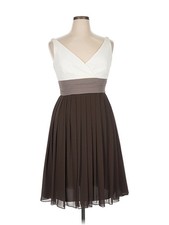 NWT WTOO by Watters & Watters Women Brown Cocktail Dress 14