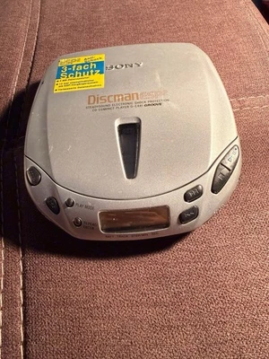 SONY Discman ESP2 CD Compact Player D-E441 Groove - Bild 1 von 4