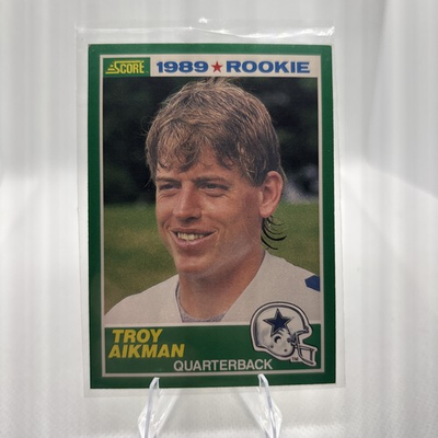 #ad 1989 Score Troy Aikman #270 RC $9.99