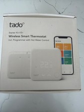 Tado° Smart V3+ Wireless Smart Thermostat White starter kit