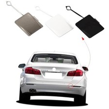 Rear Bumper Tow Hook Cover Fit for BMW 5-Series F10 White right passenger side