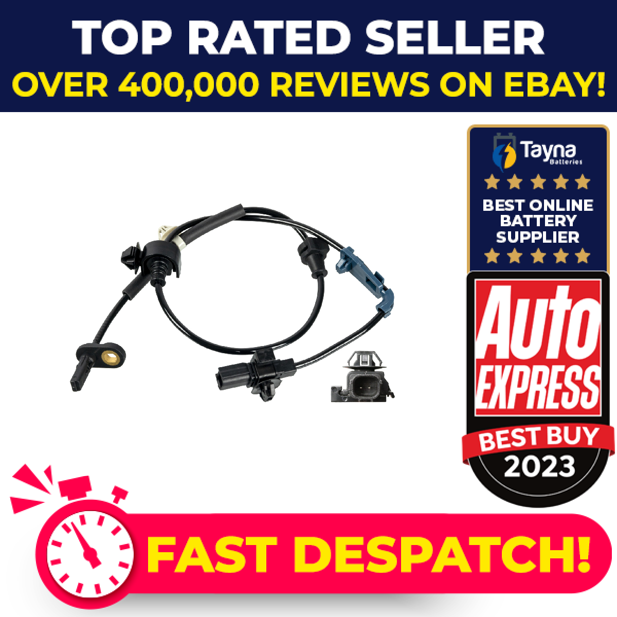 ABS Sensor fits HONDA CR-V Mk4 RE6 1.6D Front Right 2013 on Wheel Speed Febi New