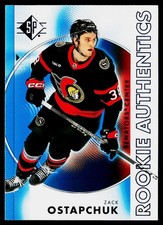 2024-25 SP Zack Ostapchuk Rookie Authentics #109 Blue RC