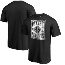 Men's Black Denver Nuggets Court Vision T-Shirt