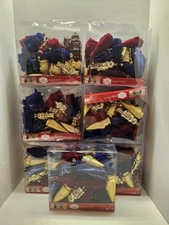 Holiday Time Gnomes And Nutcracker Christmas Ornaments Lot Of 7 Boxes