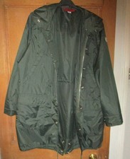 Vintage CAMPRI Weather Beaters Pagoul Lightweight Dark Green Mens Coat Cagoule