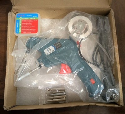 Endothermic Handheld 60W Soldering Gun 220V Soldering Iron Repair Kit