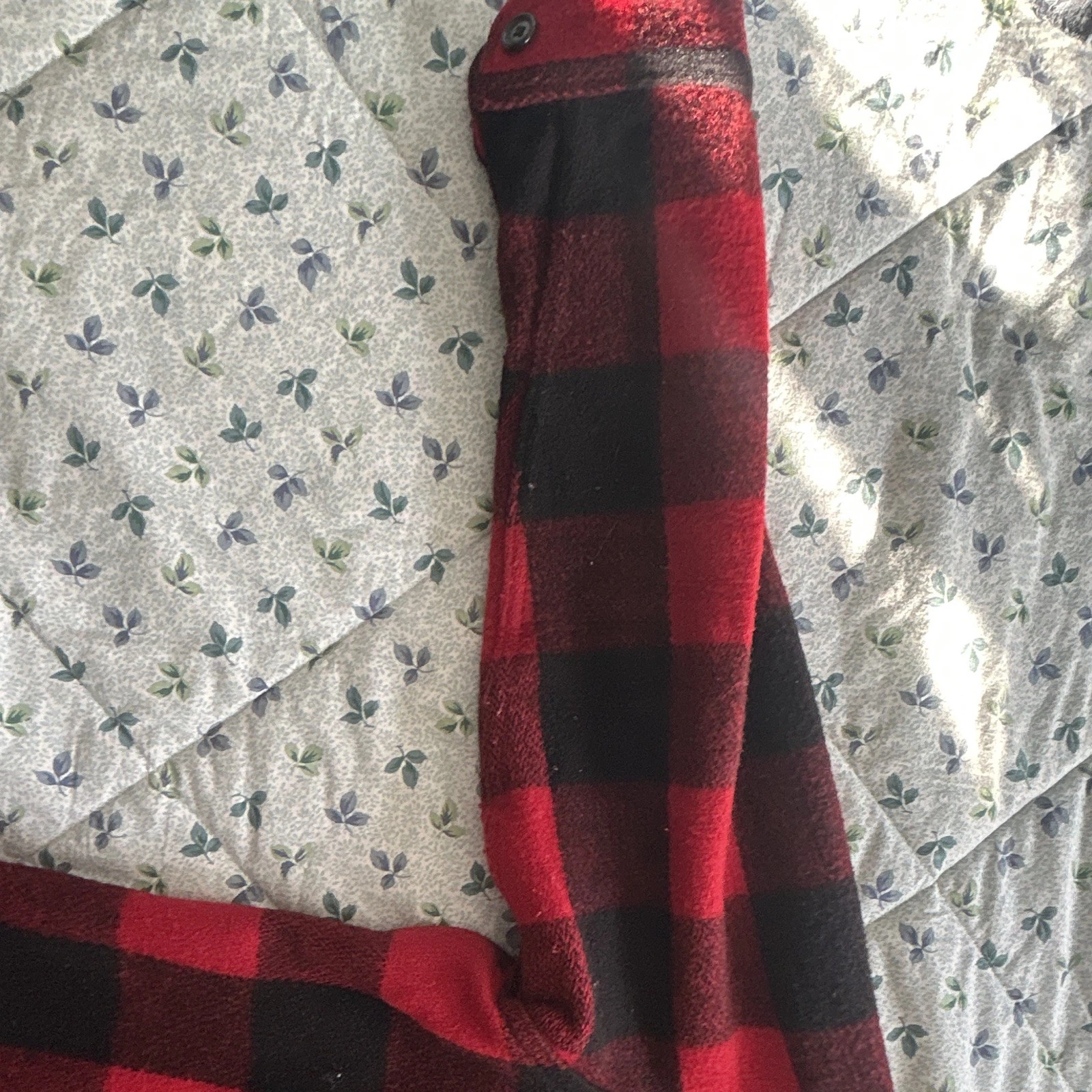 Vintage Woolrich Men's 2XL/3XL Red Black Plaid Shirt Jacket Button Pockets 53 image 4