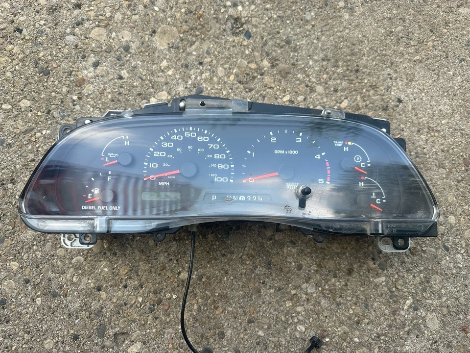 Camión Ford F250 F350 Super Duty Lariat 2003-2004 diésel velocímetro grupo Foto 3 de 4