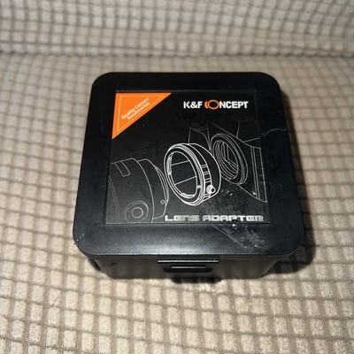 K&F Concept adapter for Pentax K mount lens to Canon EOS M camera M1 M2 M3 M5