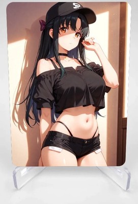 Kaori Shirasaki Anime Art Print - Card/4x6/5x7 Waifu Collectible AFC-KAO-06