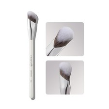 Concealer Brush, Angled Under Eye Makeup Small Foundation Precision Face