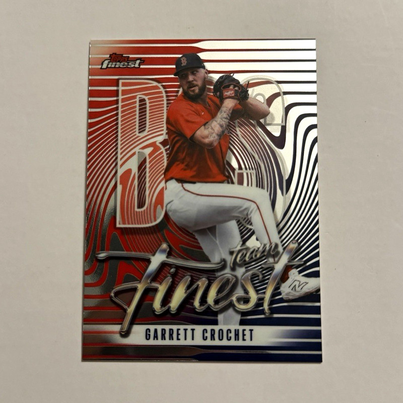 Topps Finest 2026 Team Finest Garrett Crochet TF-4 Boston Red Sox