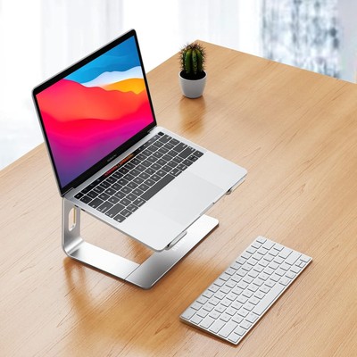 BESIGN LS03 Metal Laptop Stand, Ergonomic Computer Stand For Desk Table Mount