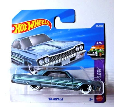 Hot Wheels '64 Impala Chevrolet Lowrider Layin Low 2026 JJJ56 NEU - Photo 1/3