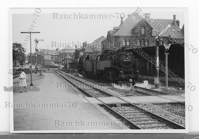 altes Baryt-Foto DB 086 400-9 Goslar 1969 - ca 7x10  B8193
