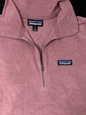 PATAGONIA WOMEN'S MICRO D 1/4-ZIP FLEECE PULLOVER - SIZE MEDIUM