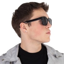 Gucci Smoke Square Men's Sunglasses GG0001SN 001 52 GG0001SN 001 52