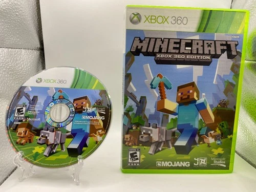 Minecraft: Xbox 360 Edition (Microsoft Xbox 360, 2013) Tested Working Free Ship